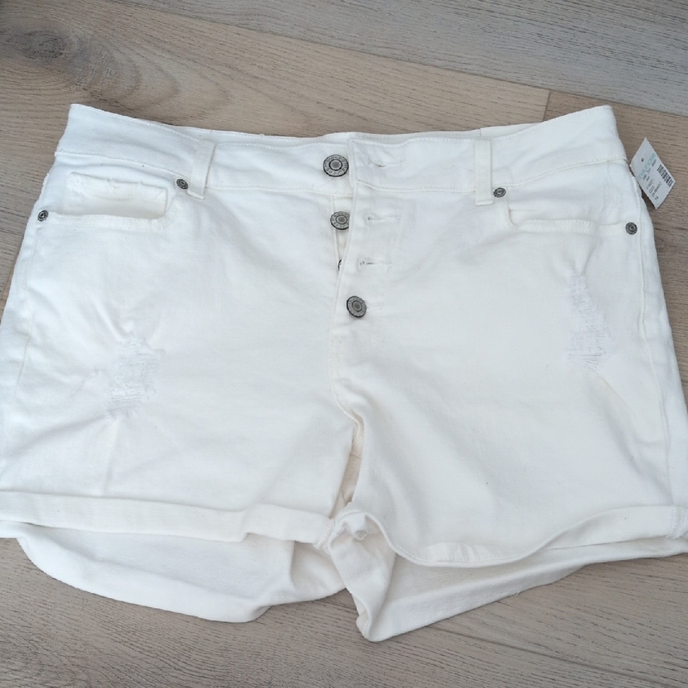 Maurices Vintage High Rise Jean Shorts 14